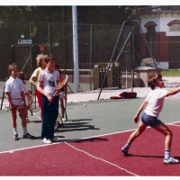 1981 - école tennis