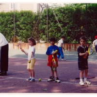juin 1990 - école tennis